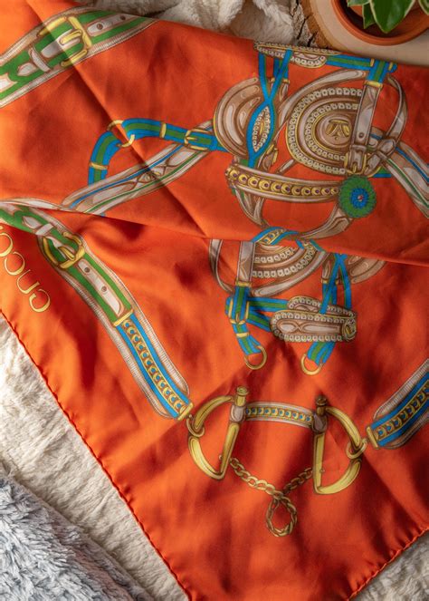 dating vintage gucci scarves|vintage gucci scarves for sale.